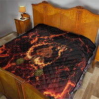 Samoa Siva Afi Dance Fireknife Quilt Polynesian Heritage Fire Dance LT9 - Polynesian Pride