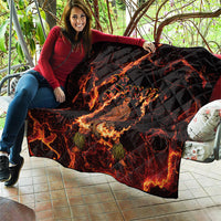 Samoa Siva Afi Dance Fireknife Quilt Polynesian Heritage Fire Dance LT9 - Polynesian Pride