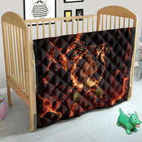 Samoa Siva Afi Dance Fireknife Quilt Polynesian Heritage Fire Dance LT9 - Polynesian Pride