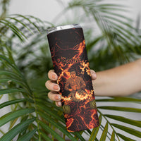 Samoa Siva Afi Dance Fireknife Skinny Tumbler Polynesian Heritage Fire Dance LT9 - Polynesian Pride