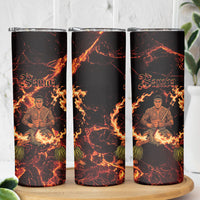 Samoa Siva Afi Dance Fireknife Skinny Tumbler Polynesian Heritage Fire Dance LT9 - Polynesian Pride