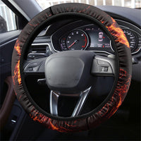 Samoa Siva Afi Dance Fireknife Steering Wheel Cover Polynesian Heritage Fire Dance LT9 - Polynesian Pride