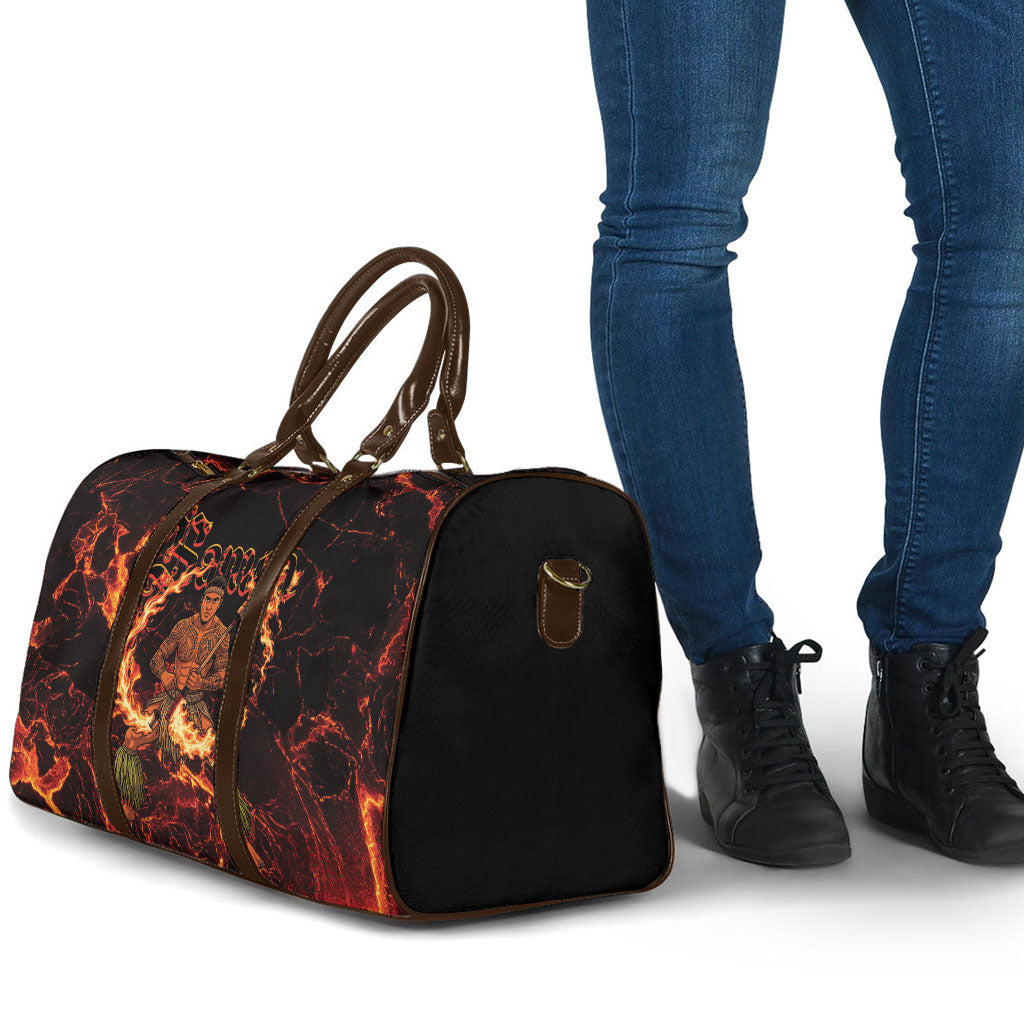Samoa Siva Afi Dance Fireknife Travel Bag Polynesian Heritage Fire Dance LT9 - Polynesian Pride
