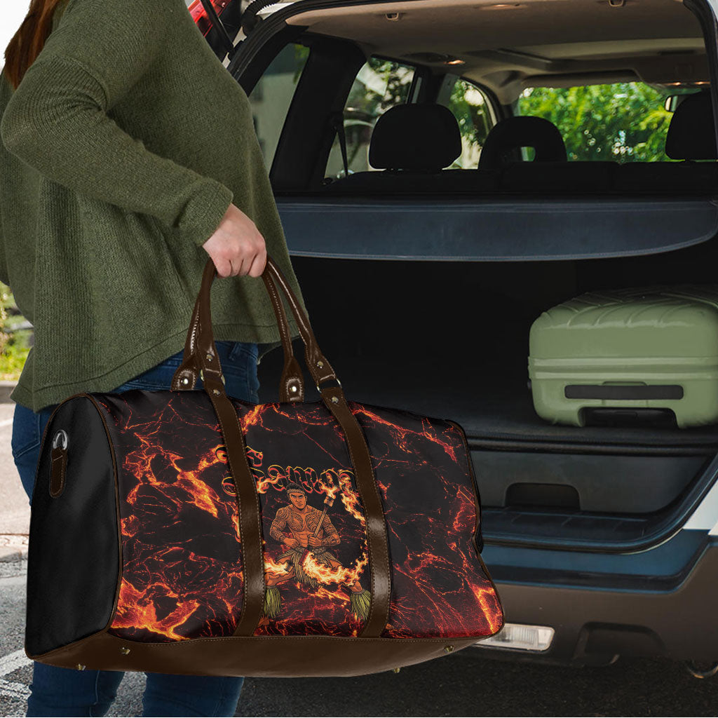 Samoa Siva Afi Dance Fireknife Travel Bag Polynesian Heritage Fire Dance LT9 - Polynesian Pride