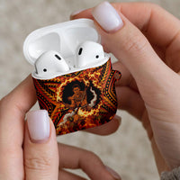 Samoa Siva Afi Dance Fireknife AirPods Case Samoan Tribal Motif Dancing in the Fire LT9 - Polynesian Pride
