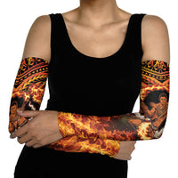 Samoa Siva Afi Dance Fireknife Arm Sleeves Samoan Tribal Motif Dancing in the Fire LT9 - Polynesian Pride