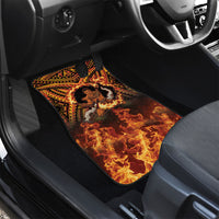 Samoa Siva Afi Dance Fireknife Car Mats Samoan Tribal Motif Dancing in the Fire LT9 - Polynesian Pride