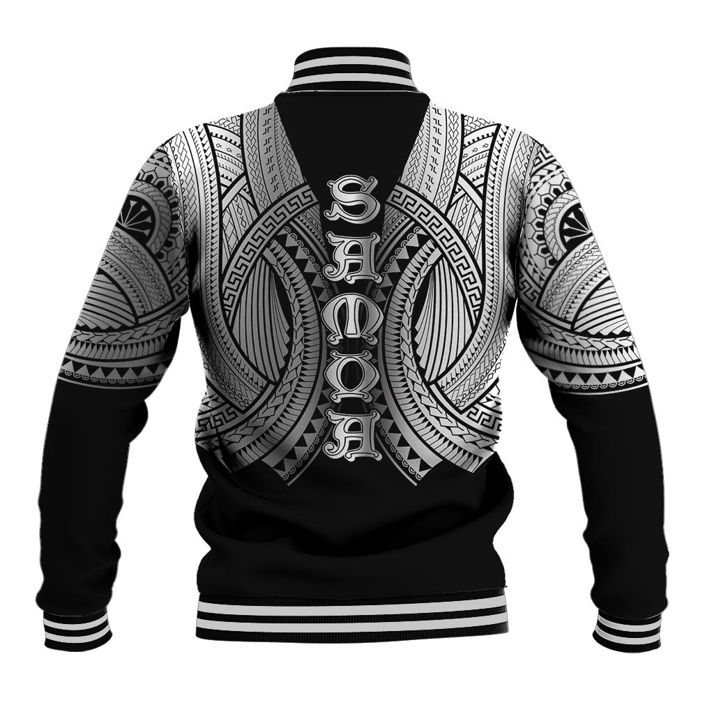 Samoan Ula Nifo Afi Tribal Baseball Jacket Polynesian Pattern LT9 - Polynesian Pride