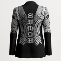 Samoan Ula Nifo Afi Tribal Blazer Polynesian Pattern LT9 - Polynesian Pride