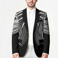 Samoan Ula Nifo Afi Tribal Blazer Polynesian Pattern LT9 - Polynesian Pride