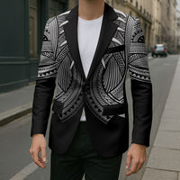 Samoan Ula Nifo Afi Tribal Blazer Polynesian Pattern LT9 - Polynesian Pride