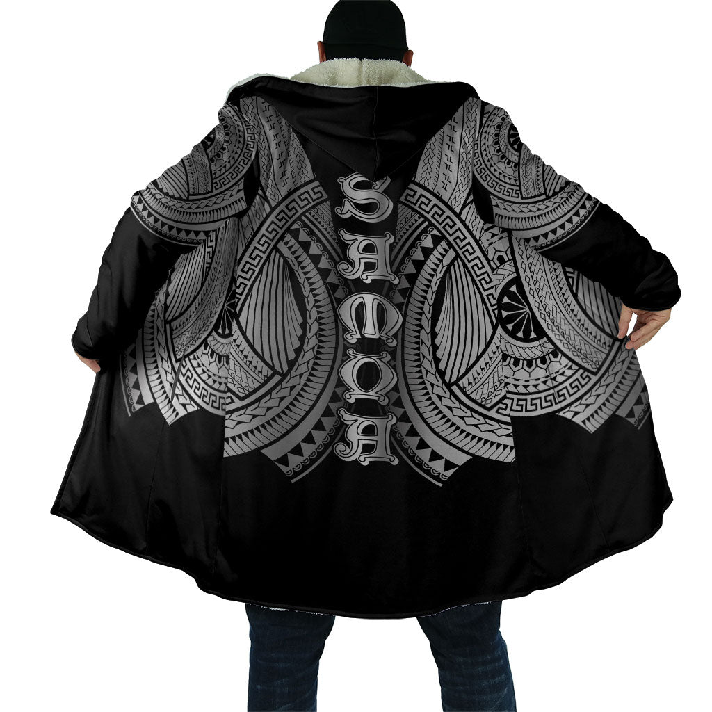 Samoan Ula Nifo Afi Tribal Cloak Polynesian Pattern LT9 - Polynesian Pride