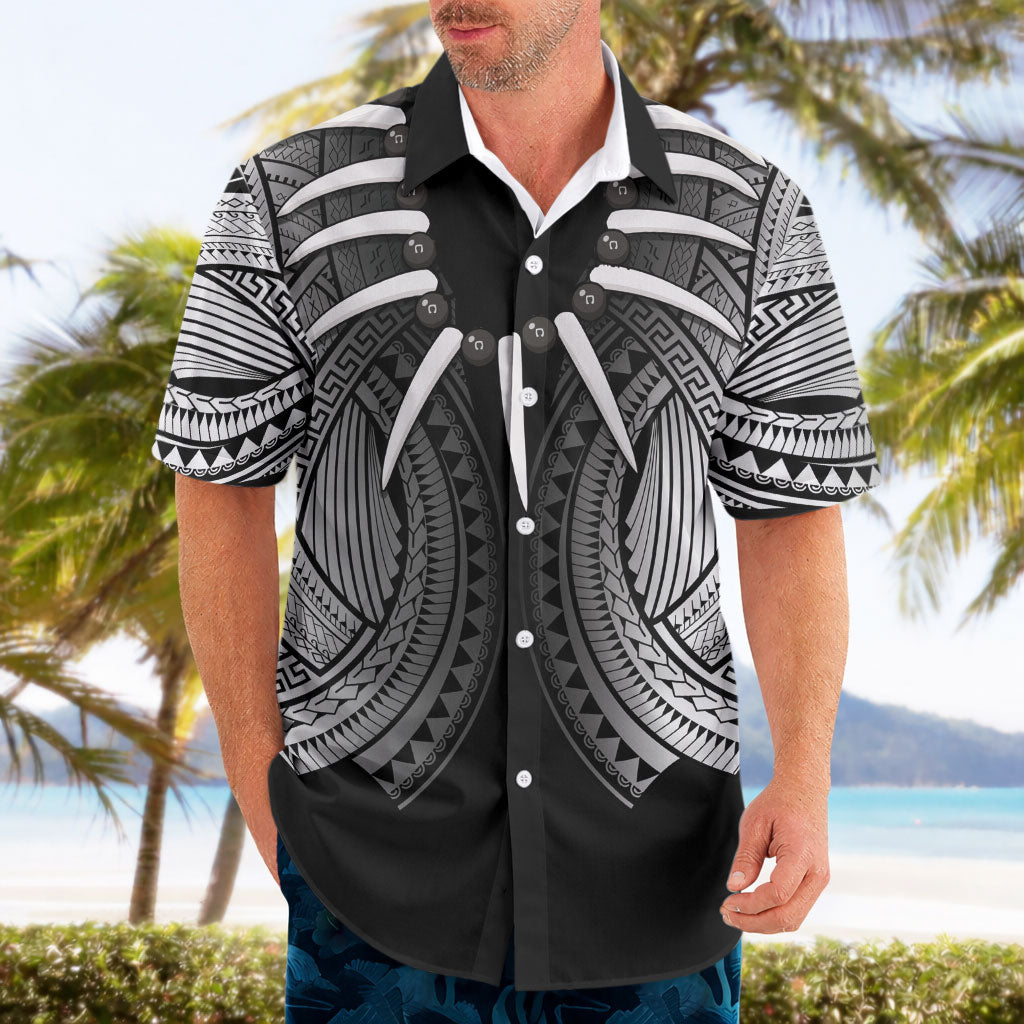 Samoan Ula Nifo Afi Tribal Hawaiian Shirt Polynesian Pattern LT9 - Polynesian Pride