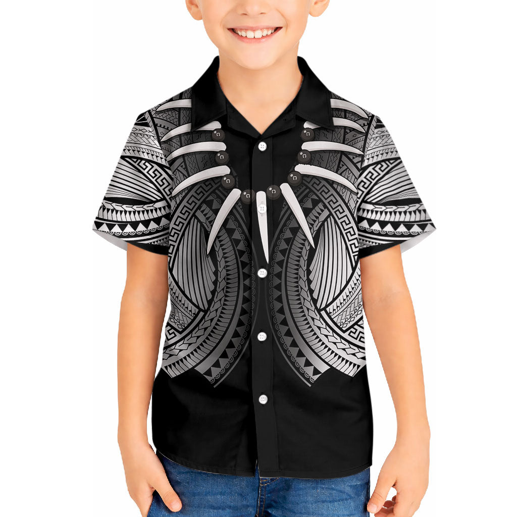 Samoan Ula Nifo Afi Tribal Hawaiian Shirt Polynesian Pattern LT9 - Polynesian Pride