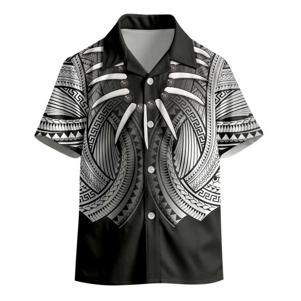 Samoan Ula Nifo Afi Tribal Kid Hawaiian Shirt Polynesian Pattern LT9 - Polynesian Pride