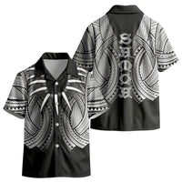 Samoan Ula Nifo Afi Tribal Kid Hawaiian Shirt Polynesian Pattern LT9 - Polynesian Pride