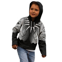 Samoan Ula Nifo Afi Tribal Kid Hoodie Polynesian Pattern LT9 - Polynesian Pride