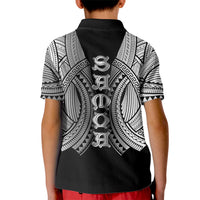 Samoan Ula Nifo Afi Tribal Kid Polo Shirt Polynesian Pattern LT9 - Polynesian Pride