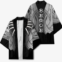 Samoan Ula Nifo Afi Tribal Kimono Polynesian Pattern LT9 - Polynesian Pride