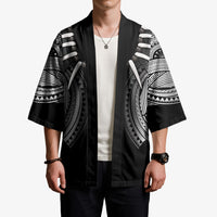 Samoan Ula Nifo Afi Tribal Kimono Polynesian Pattern LT9 - Polynesian Pride