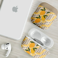 Maku'e Hawaiian Mango Palaka AirPods Case Aloha Hibiscus Pikake Lei LT9 - Polynesian Pride