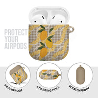 Maku'e Hawaiian Mango Palaka AirPods Case Aloha Hibiscus Pikake Lei LT9 - Polynesian Pride