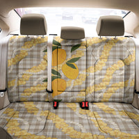 Maku'e Hawaiian Mango Palaka Back Car Seat Cover Aloha Hibiscus Pikake Lei LT9 - Polynesian Pride