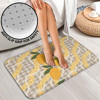 Maku'e Hawaiian Mango Palaka Bathroom Set Aloha Hibiscus Pikake Lei LT9 - Polynesian Pride