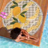 Maku'e Hawaiian Mango Palaka Beach Blanket Aloha Hibiscus Pikake Lei LT9 - Polynesian Pride