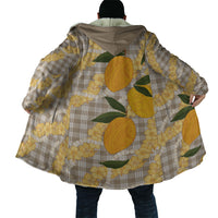 Maku'e Hawaiian Mango Palaka Cloak Aloha Hibiscus Pikake Lei LT9 - Polynesian Pride