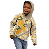 Maku'e Hawaiian Mango Palaka Kid Hoodie Aloha Hibiscus Pikake Lei LT9 - Polynesian Pride