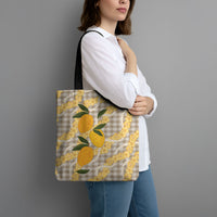 Maku'e Hawaiian Mango Palaka Tote Bag Aloha Hibiscus Pikake Lei LT9 - Polynesian Pride