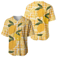 Alani Hawaiian Mango Palaka Baseball Jersey Aloha Hibiscus Pikake Lei LT9 - Polynesian Pride