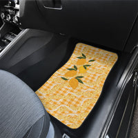 Alani Hawaiian Mango Palaka Car Mats Aloha Hibiscus Pikake Lei LT9 - Polynesian Pride