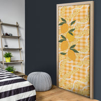Alani Hawaiian Mango Palaka Door Cover Aloha Hibiscus Pikake Lei LT9 - Polynesian Pride