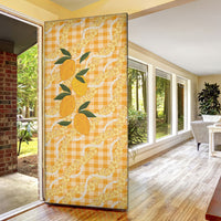 Alani Hawaiian Mango Palaka Door Cover Aloha Hibiscus Pikake Lei LT9 - Polynesian Pride