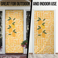 Alani Hawaiian Mango Palaka Door Cover Aloha Hibiscus Pikake Lei LT9 - Polynesian Pride