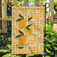 Alani Hawaiian Mango Palaka Garden Flag Aloha Hibiscus Pikake Lei LT9 Garden Flag Orange - Polynesian Pride