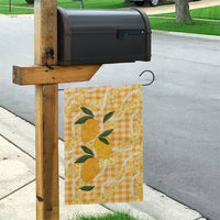 Alani Hawaiian Mango Palaka Garden Flag Aloha Hibiscus Pikake Lei LT9 - Polynesian Pride