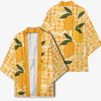 Alani Hawaiian Mango Palaka Kimono Aloha Hibiscus Pikake Lei LT9 - Polynesian Pride