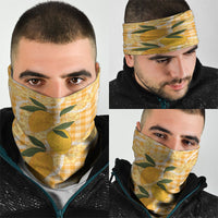 Alani Hawaiian Mango Palaka Neck Gaiter Aloha Hibiscus Pikake Lei LT9 - Polynesian Pride