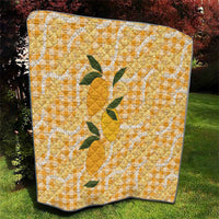 Alani Hawaiian Mango Palaka Quilt Aloha Hibiscus Pikake Lei LT9 - Polynesian Pride