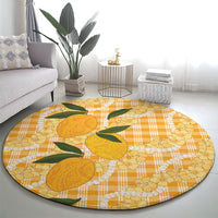 Alani Hawaiian Mango Palaka Round Carpet Aloha Hibiscus Pikake Lei LT9 - Polynesian Pride
