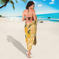 Alani Hawaiian Mango Palaka Sarong Aloha Hibiscus Pikake Lei LT9 - Polynesian Pride