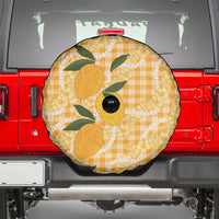 Alani Hawaiian Mango Palaka Spare Tire Cover Aloha Hibiscus Pikake Lei LT9 - Polynesian Pride