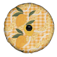Alani Hawaiian Mango Palaka Spare Tire Cover Aloha Hibiscus Pikake Lei LT9 - Polynesian Pride