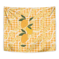 Alani Hawaiian Mango Palaka Tapestry Aloha Hibiscus Pikake Lei LT9 - Polynesian Pride