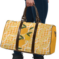 Alani Hawaiian Mango Palaka Travel Bag Aloha Hibiscus Pikake Lei LT9 - Polynesian Pride