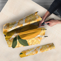 Alani Hawaiian Mango Palaka Umbrella Aloha Hibiscus Pikake Lei LT9 - Polynesian Pride