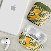 Uliuli Ahiahia Hawaiian Mango Palaka AirPods Case Aloha Hibiscus Pikake Lei LT9 - Polynesian Pride
